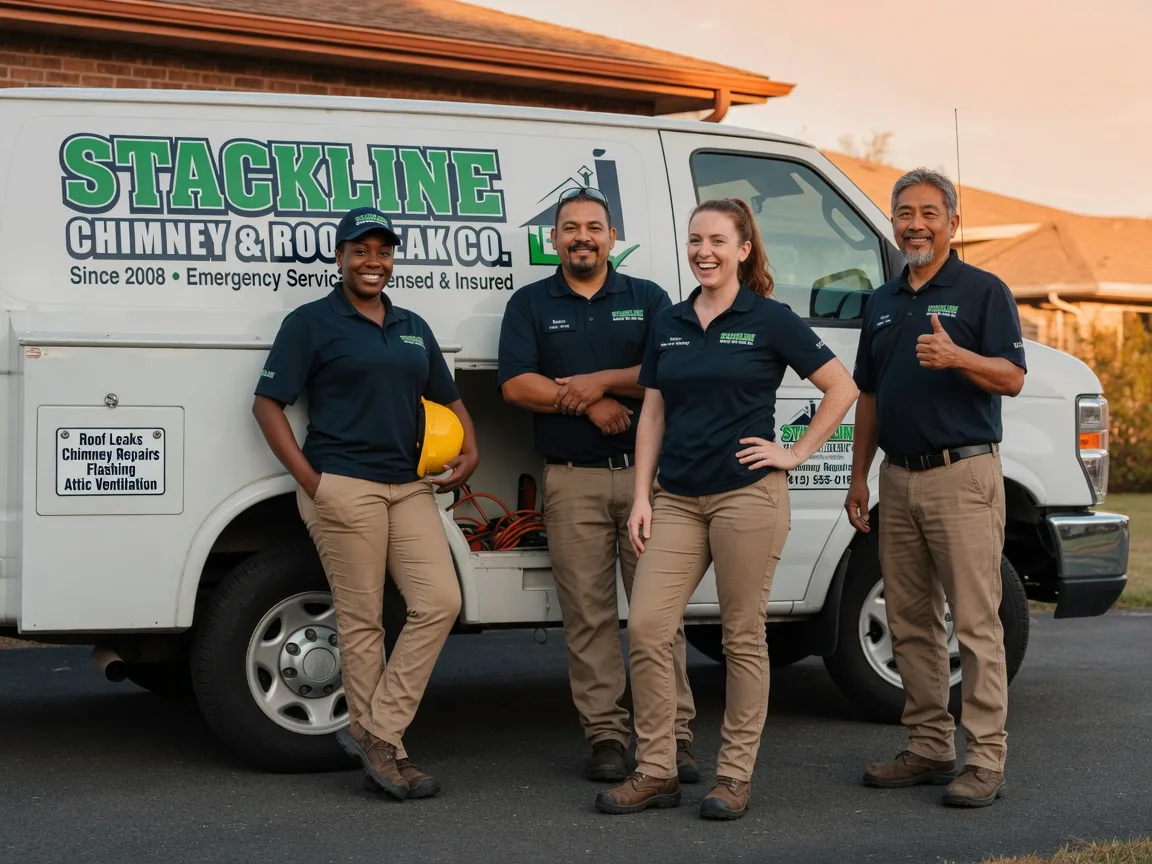 Chimney flashing repair company in Batesville, AR